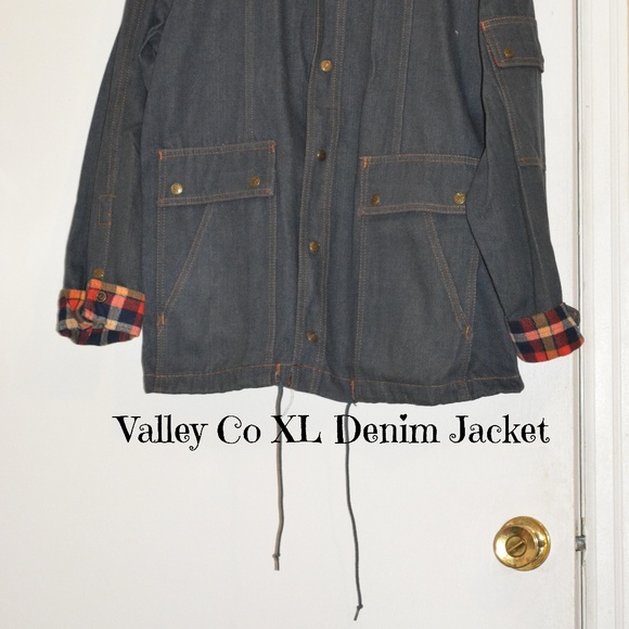 Coats | Xl Denim Flannel Jacket | Poshmark